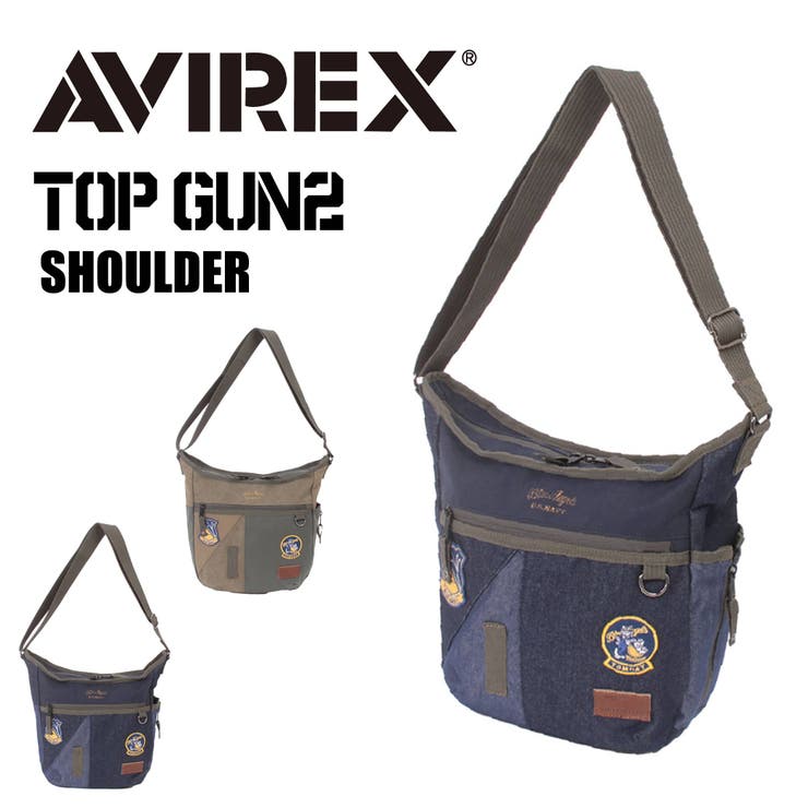 楽天市場】AVIREX 公式通販｜VARSITY LEATHER ONE SHOULDER BAG