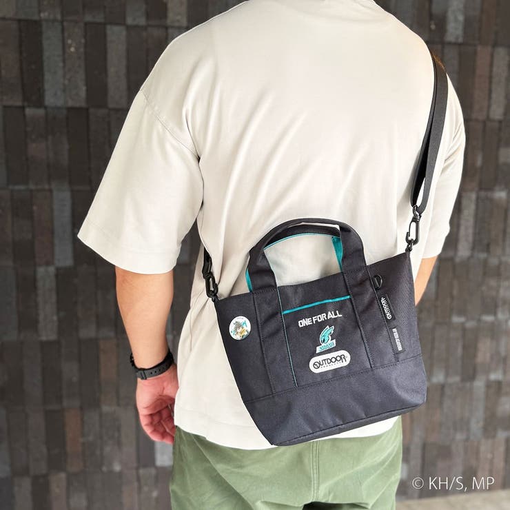 僕のヒーローアカデミア×OUTDOORPRODUCTS缶バッチ付きトートショルダ… | LOWARD | 詳細画像19 