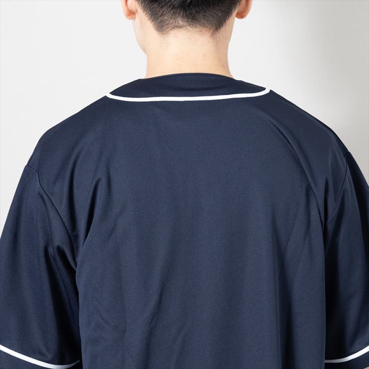 ベースボールシャツ 多機能 吸汗速乾[品番：LWSM0010433