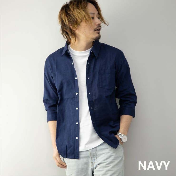 シャツ メンズ 7分袖 品番 Lwsm ローコスのメンズファッション通販 Shoplist ショップリスト