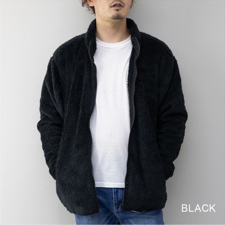 ボアフリースジャケット メンズ シャギーボア 品番 Lwsm ローコスのメンズファッション通販 Shoplist ショップリスト