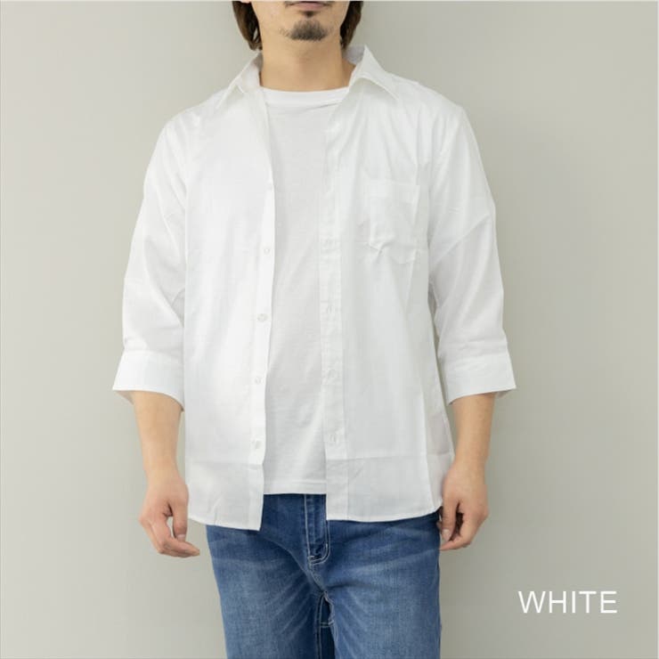 シャツ メンズ 7分袖[品番：LWSM0009978]｜ローコスのメンズ