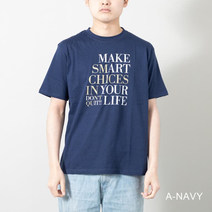 Tシャツ メンズ 半袖[品番：LWSM0010461]｜ローコスのメンズ