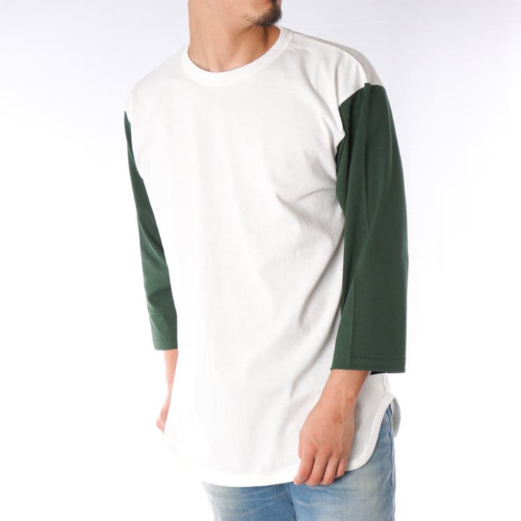 ベースボールTシャツ メンズ 7分袖[品番：LWSM0000481]｜ローコスのメンズファッション通販｜SHOPLIST（ショップリスト）