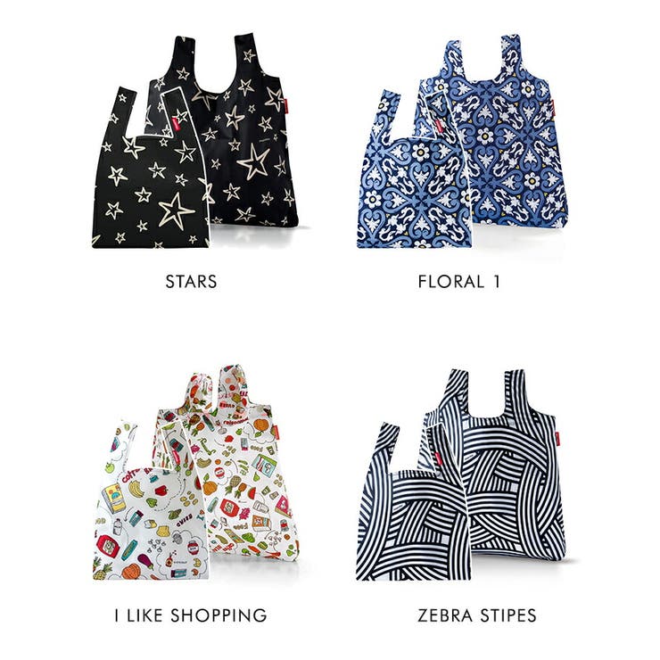 ライゼンタール reisenthel ミニマキシショッパー S XS 2点セット mini maxi shopper エコバッグ ショッピングバッグ トートバッグ 折りたたみ マチ広 コンパクト お弁当 コンビニ かわいい おしゃれ ミニ 小さいサイズ ホワイトデー 母の日 父の日
