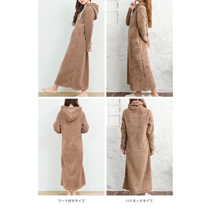 もこもこシャギー 裏起毛ワンピース ルームウェア 品番 Udow Life Style Ablana ライフスタイルアブラナ のレディースファッション通販 Shoplist ショップリスト