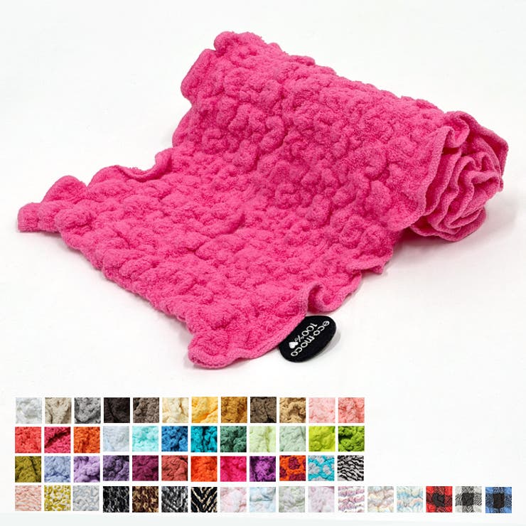 エコモコ ecomoco モコモコフェイスタオル | LIFE STYLE ablana | 詳細画像1 