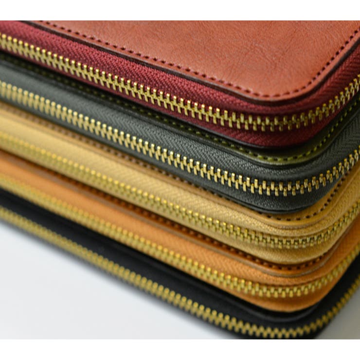 栃木レザー製(Wこがし)長財布ラウンドウォレット【レディース メンズ 小銭入れ | LIFE STYLE ablana | 詳細画像6 