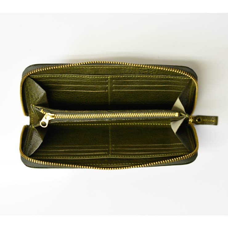 栃木レザー製(Wこがし)長財布ラウンドウォレット【レディース メンズ 小銭入れ | LIFE STYLE ablana | 詳細画像5 