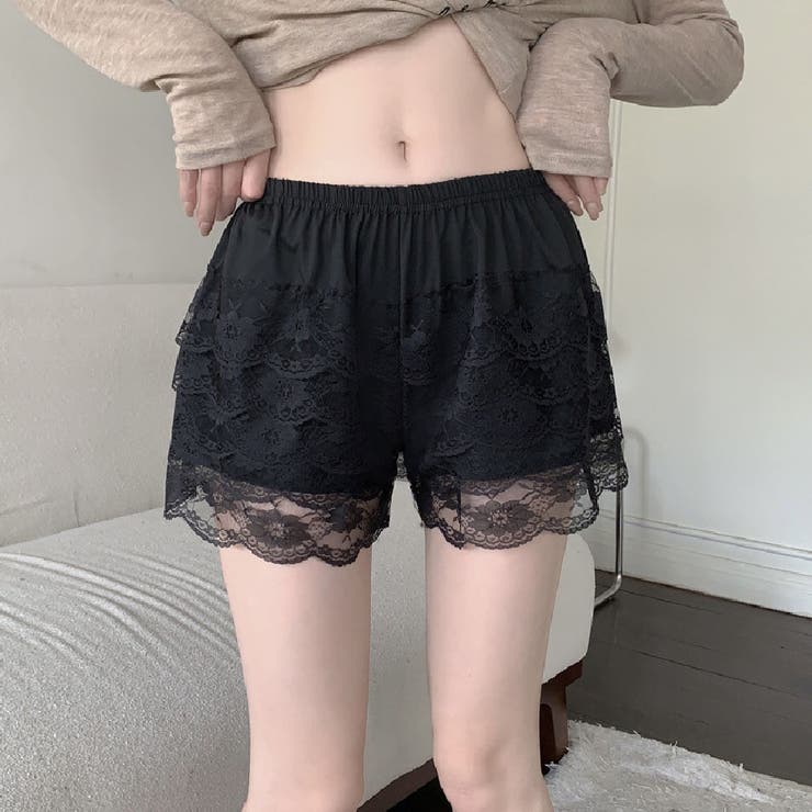 花柄レース ペチパンツ 透け防止 | LTL | 詳細画像7 