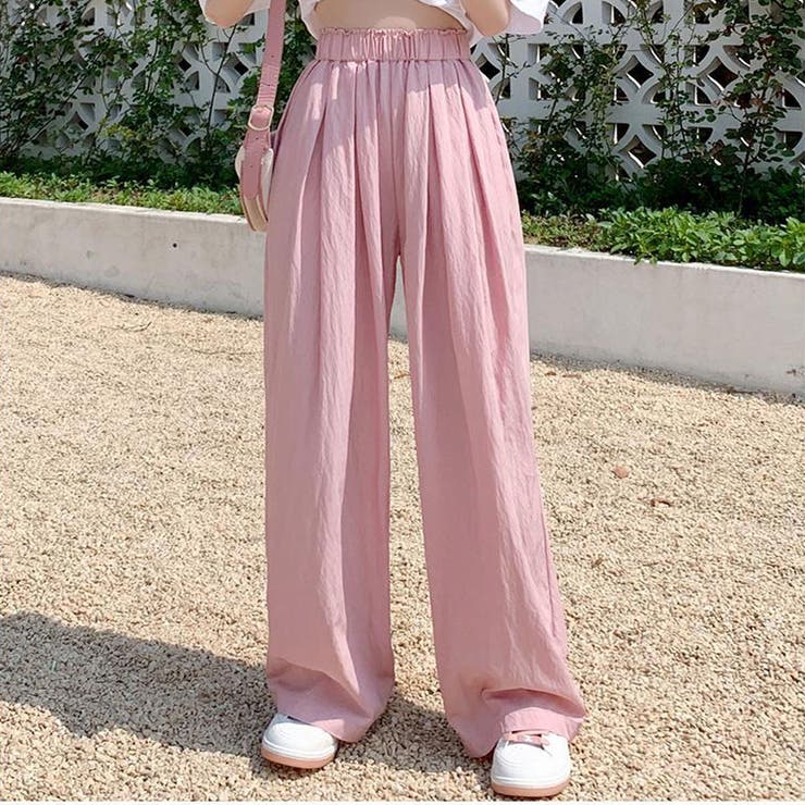 夏服 ワイドパンツ サマーパンツ | LTL | 詳細画像9 