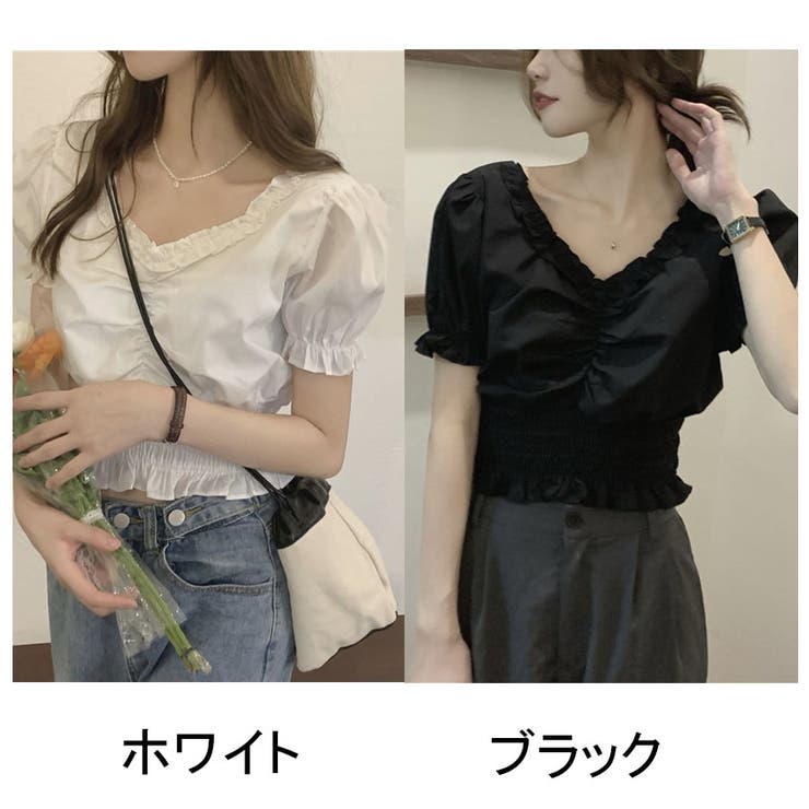 夏服 新作 フリルブラウス | LTL | 詳細画像2 