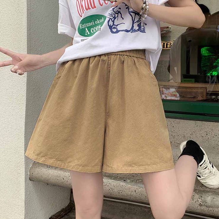 キャメル | ショートパンツ レディース ハーフパンツ | LTL