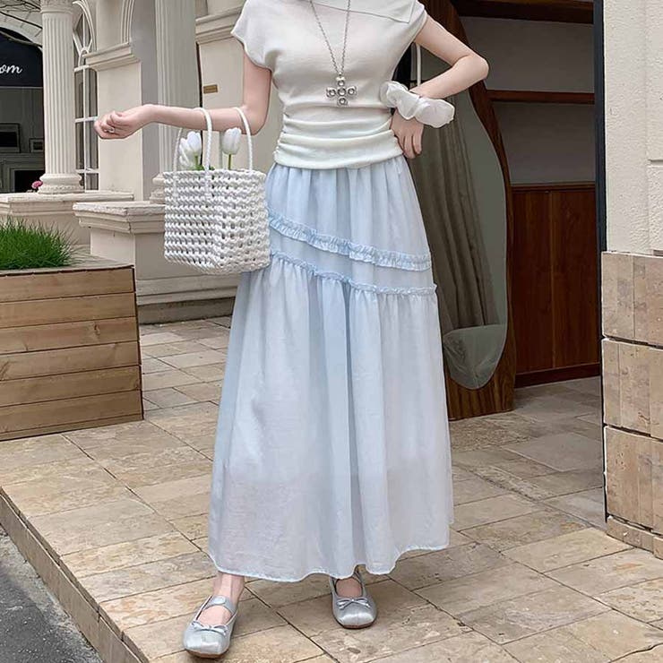ブルー | Aラインスカート レディース かわいい | LTL