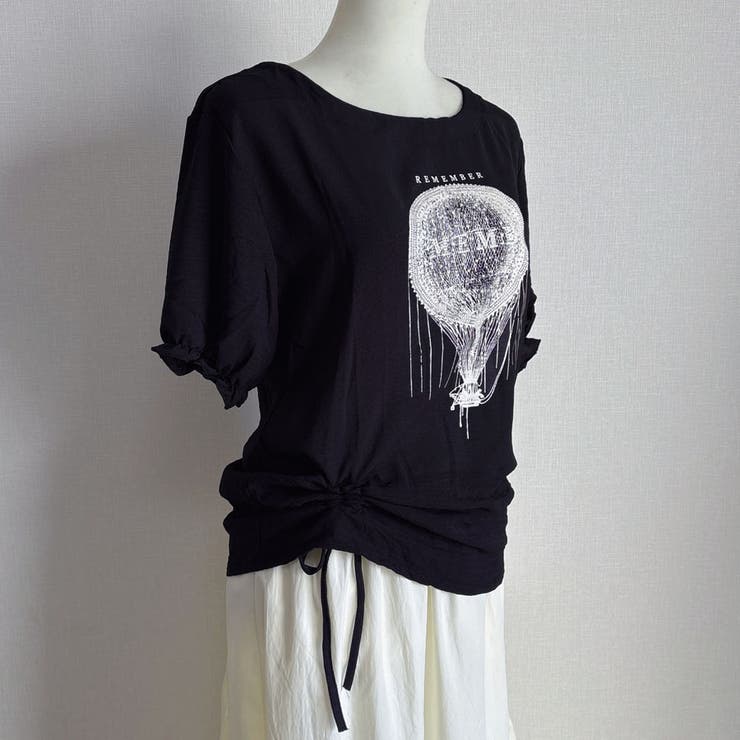 夏服Tシャツ パスリーブトップス レディース | LTL | 詳細画像15 