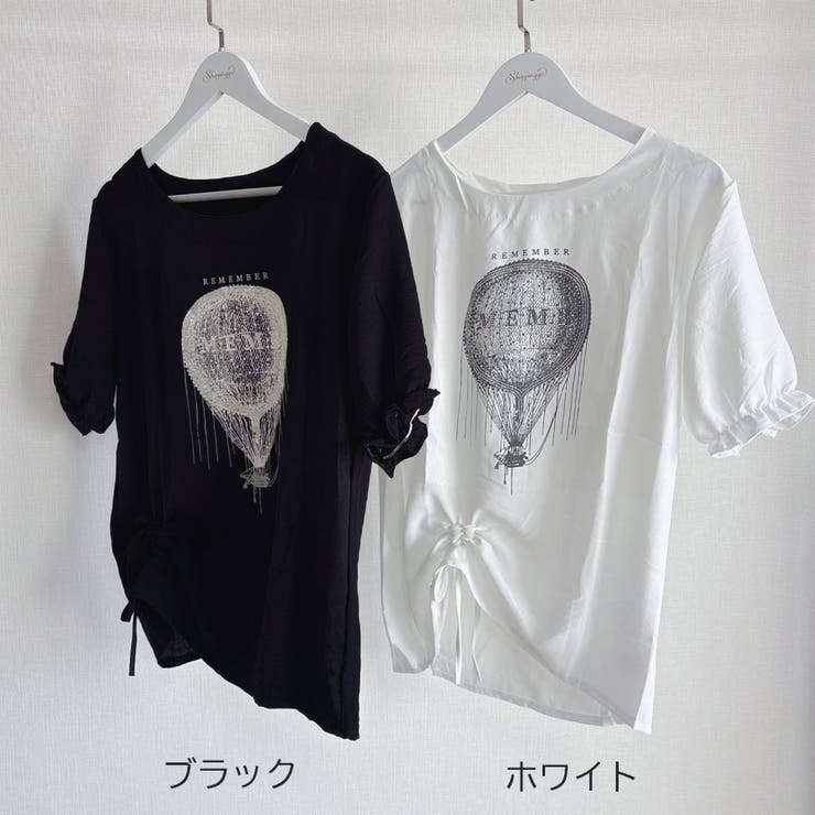 夏服Tシャツ パスリーブトップス レディース | LTL | 詳細画像2 