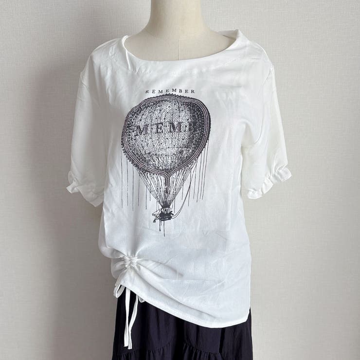夏服Tシャツ パスリーブトップス レディース | LTL | 詳細画像5 