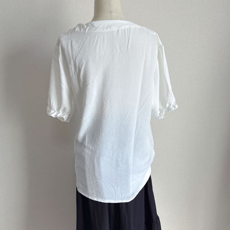 夏服Tシャツ パスリーブトップス レディース | LTL | 詳細画像8 