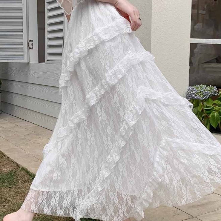総レーススカート 選べる2タイプ ロングスカート | LTL | 詳細画像5 