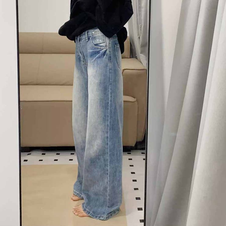 デニムパンツ レディース ワイドパンツ | LTL | 詳細画像9 