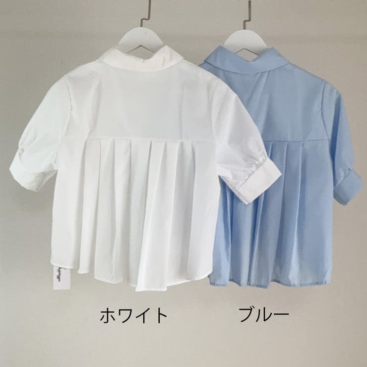 バックプリーツシャツ タック ブラウス | LTL | 詳細画像2 