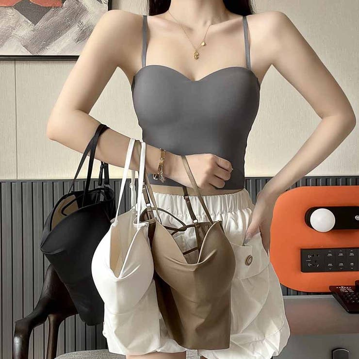 背中あき キャミソール ショート丈 | LTL | 詳細画像15 