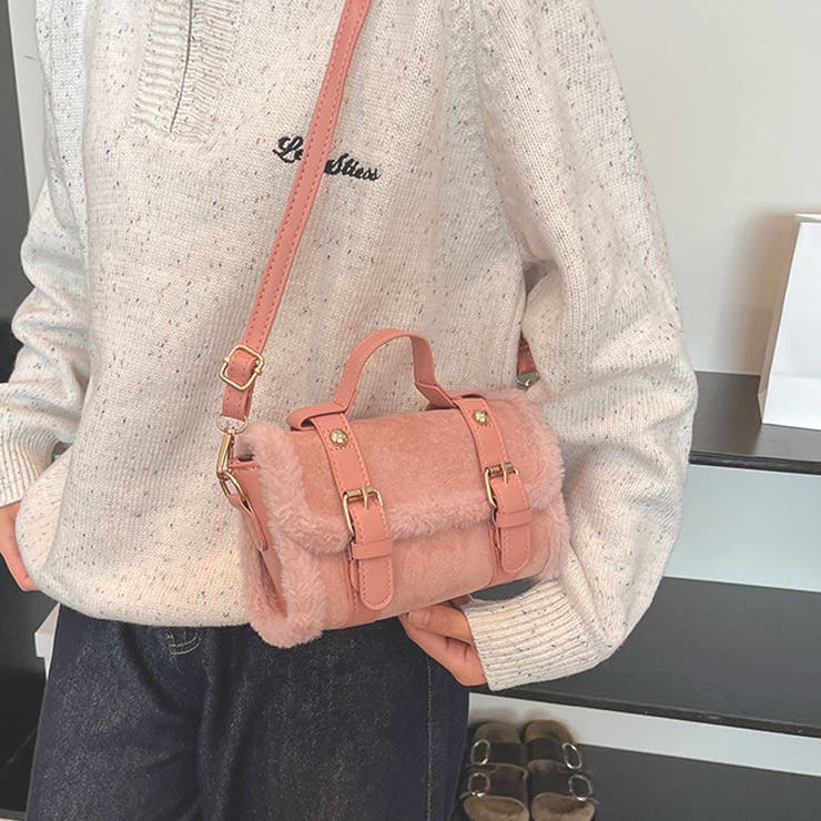 ファー付き2WAYミニショルダーバッグ レディースバッグショルダーバッグハンドバ… | LTL | 詳細画像12 