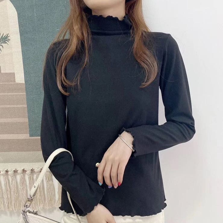 ブラック | Ｔシャツ レディース 長袖 | LTL