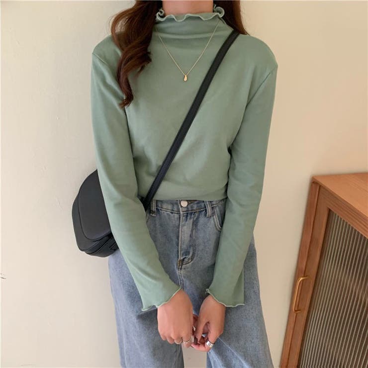 グリーン | Ｔシャツ レディース 長袖 | LTL