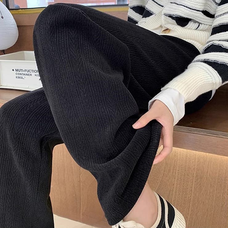 ワイドパンツ レディース 裏起毛パンツ | LTL | 詳細画像14 