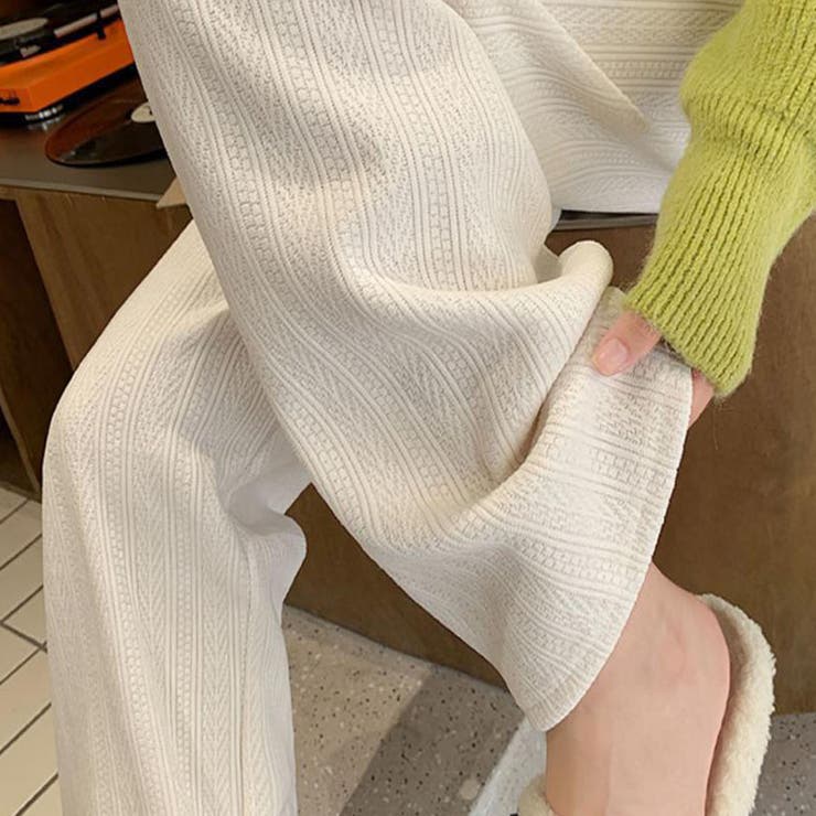 ワイドパンツ レディース 裏起毛パンツ | LTL | 詳細画像5 