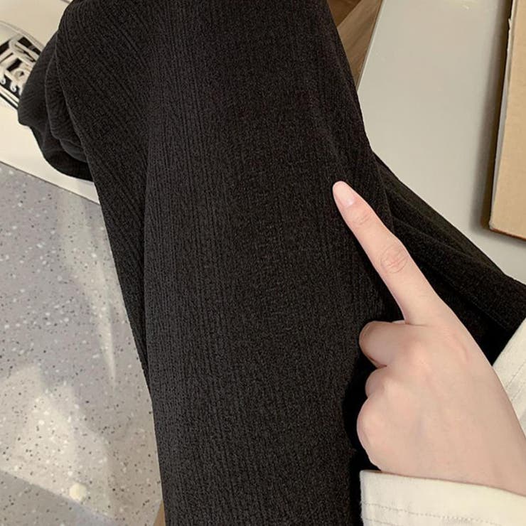 ワイドパンツ レディース 裏起毛パンツ | LTL | 詳細画像7 