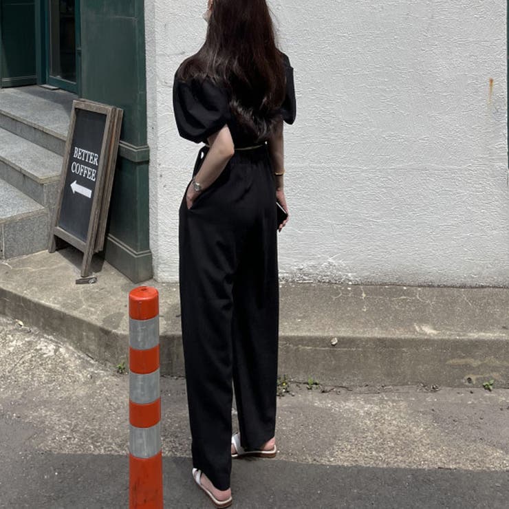 ワイドパンツ タックワイドパンツ スラックス | LTL | 詳細画像10 