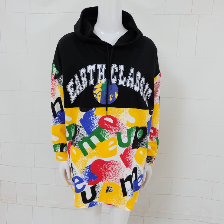 秋物新作 薄手 長袖カジュアルパーカー | luby | 詳細画像5 