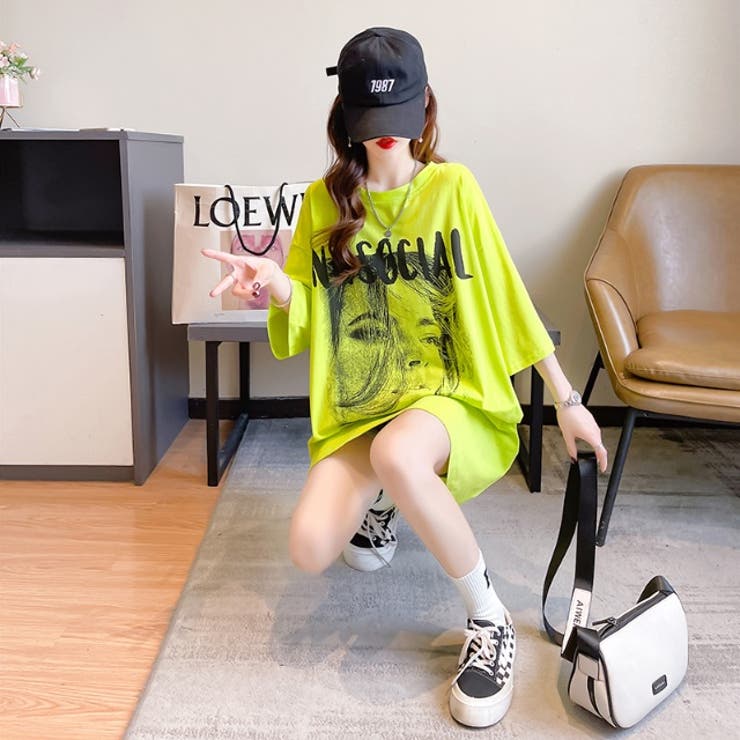 春夏新作 半袖 Tシャツフード付きトップス | luby | 詳細画像4 