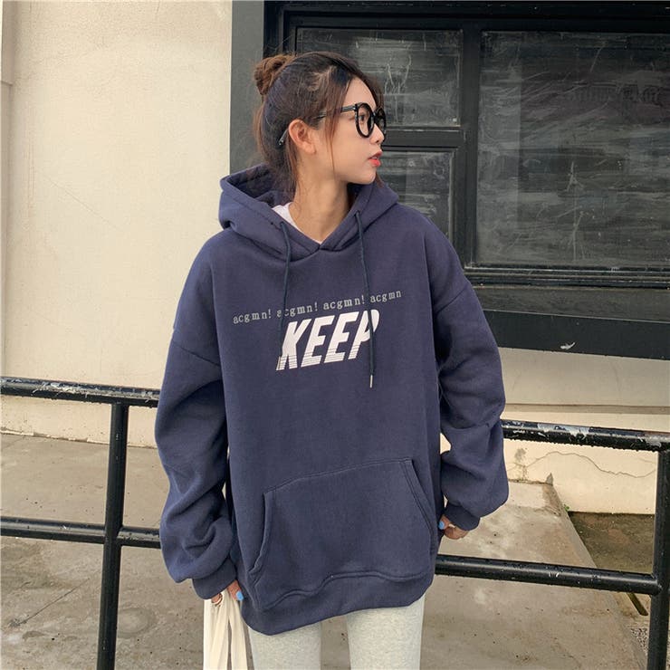 冬物新作 長袖カジュアルパーカー 裏起毛 品番 Eq Luby ルビー のレディースファッション 通販 Shoplist ショップリスト