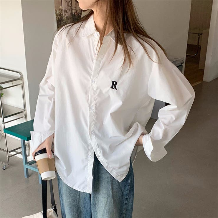 春夏新作 長袖 無地シャツ | luby | 詳細画像1 