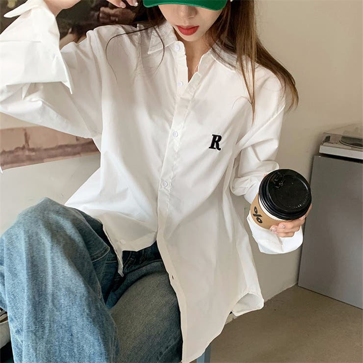 春夏新作 長袖 無地シャツ | luby | 詳細画像3 