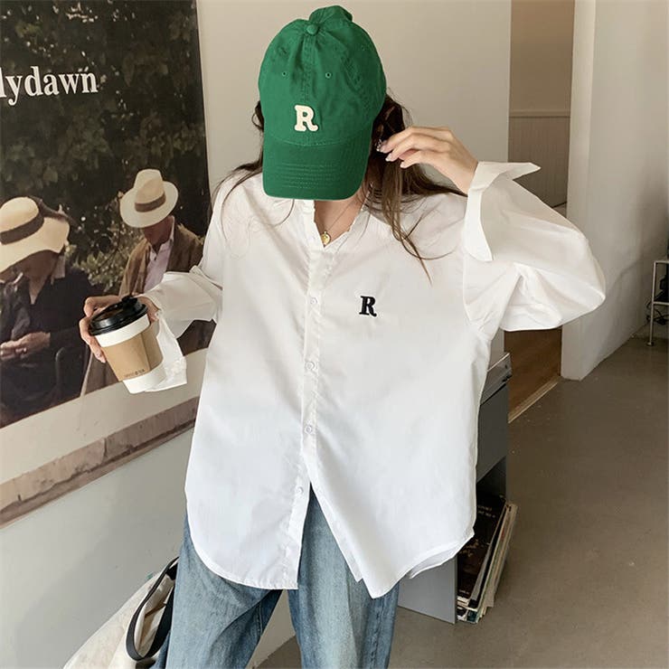 春夏新作 長袖 無地シャツ | luby | 詳細画像4 