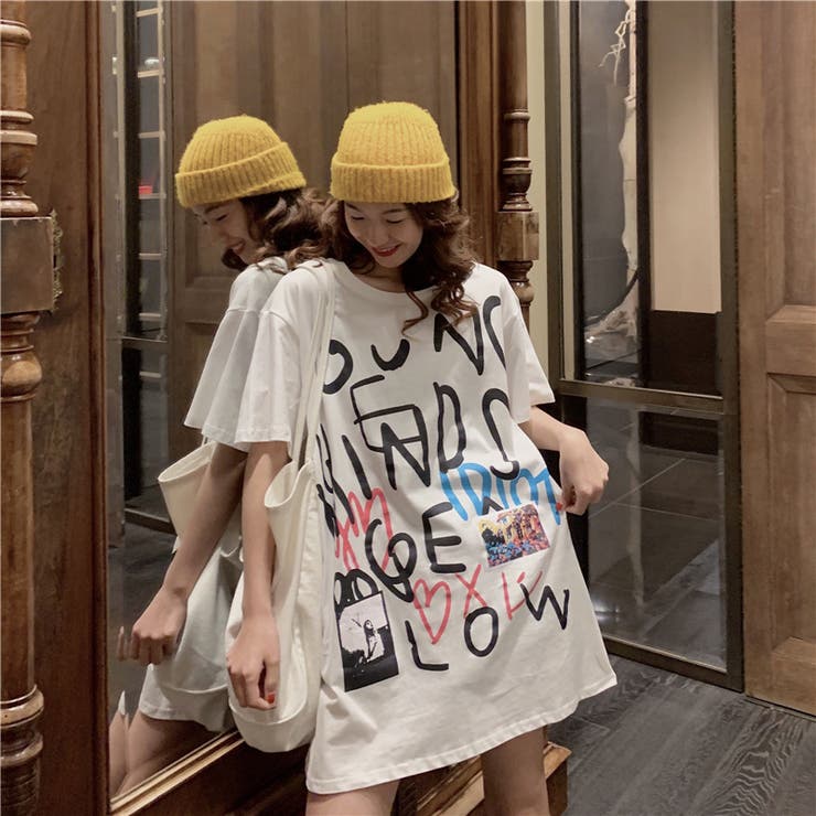 春夏新作 半袖ロゴ Tシャツ | luby | 詳細画像3 