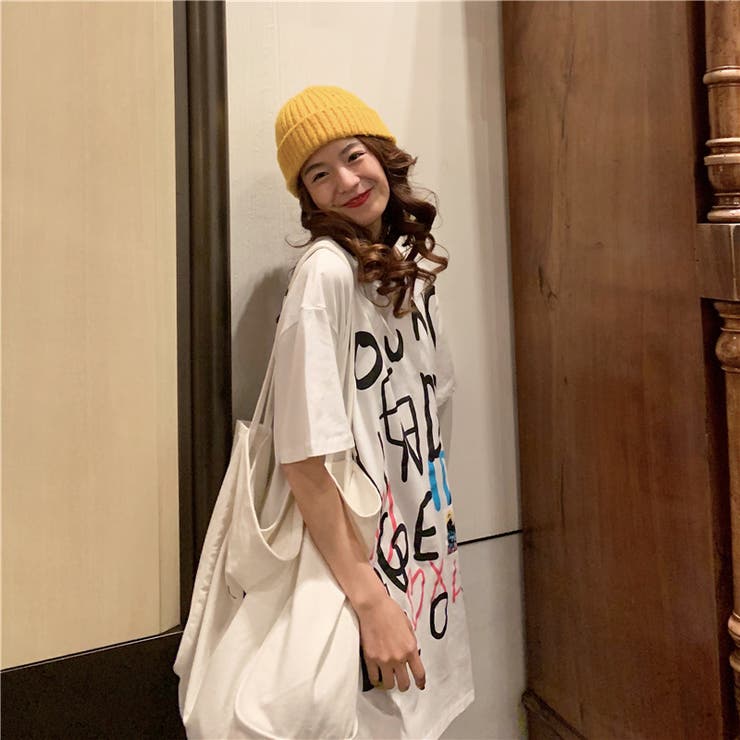 春夏新作 半袖ロゴ Tシャツ | luby | 詳細画像5 