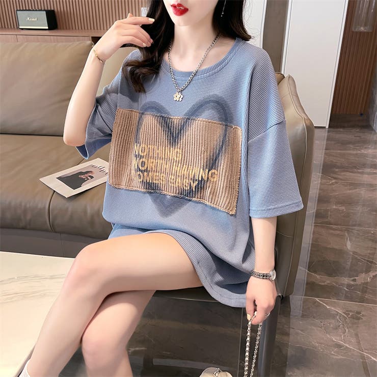 春新作 半袖 無地 | luby | 詳細画像1 