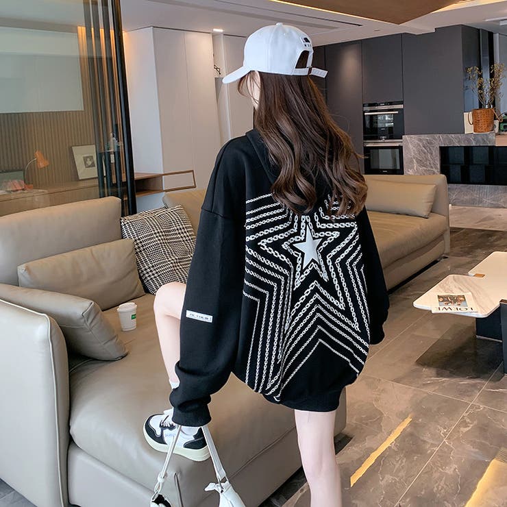 秋物新作 長袖カジュアルトレーナ ブルゾン | luby | 詳細画像2 