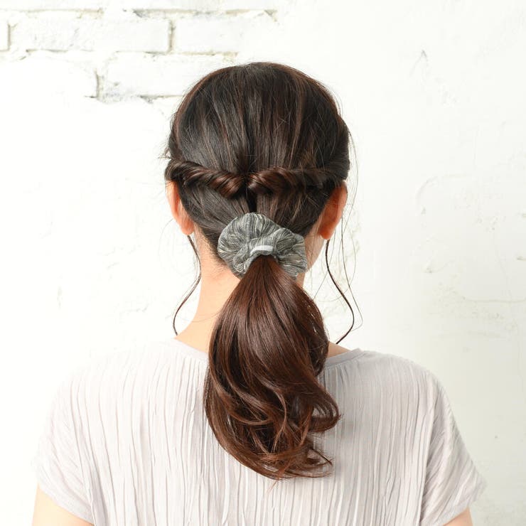 シュシュ ヘアアクセサリー ヘアアクセ | lunolumo | 詳細画像3 