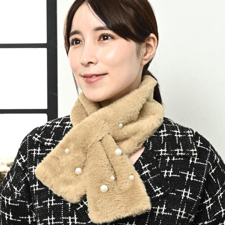 ファーマフラー マフラー ファー | lunolumo | 詳細画像3 