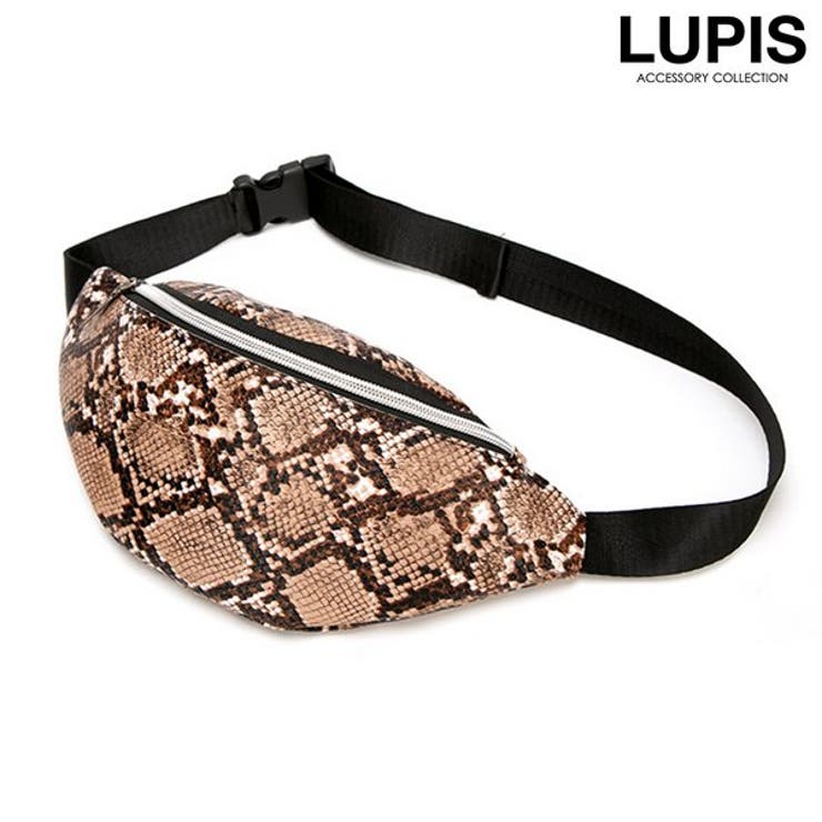 パイソン柄ウエストポーチ | LUPIS | 詳細画像1 