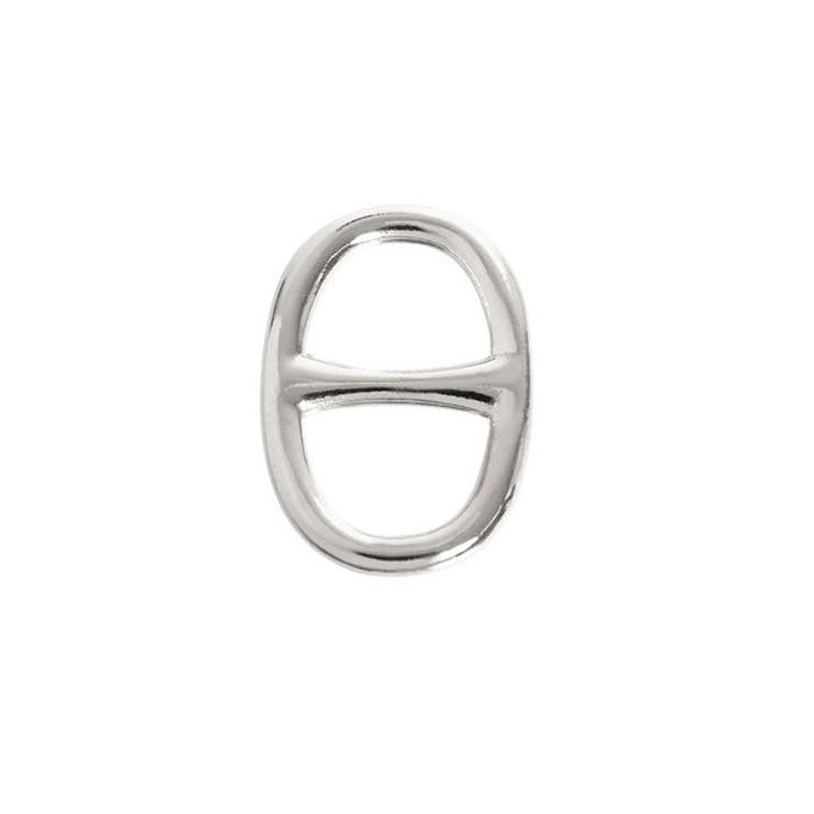 シルバー | オーバルスカーフリング | LUPIS