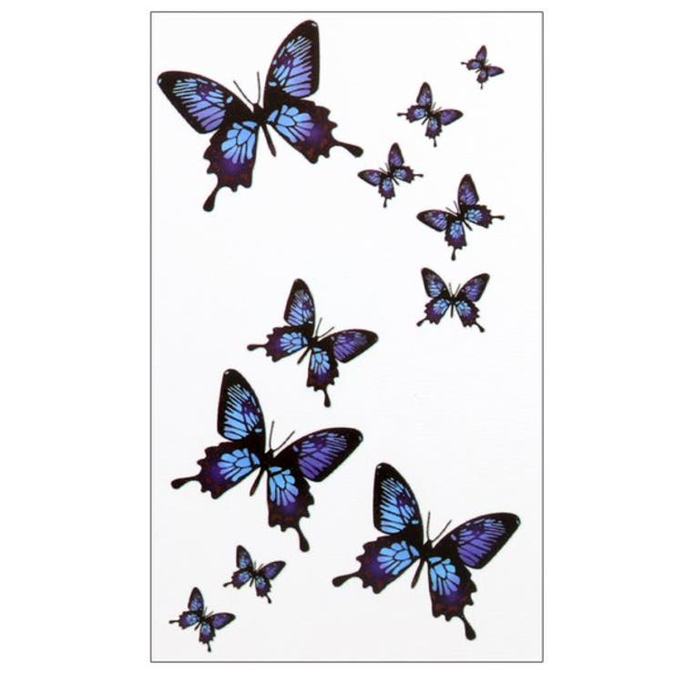 バタフライタトゥーシール | LUPIS | 詳細画像5 