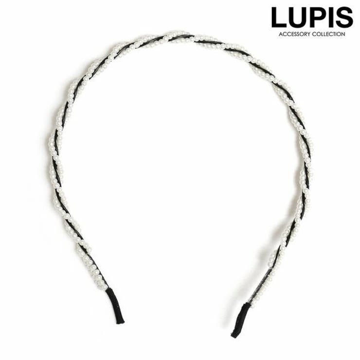 モノトーンツイストパールカチューシャ  | LUPIS | 詳細画像1 