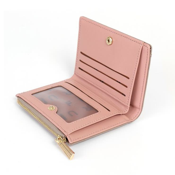 クロコ型押し2つ折りウォレット 【財布 小銭入れ | LUPIS | 詳細画像6 